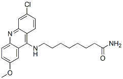 Octanamide, 8-((6-chloro-2-methoxy-9-acridinyl)amino)- CAS#: 77420-94-1