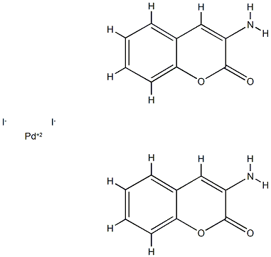 PALLADIUM(II),BIS(2-OXO-2H-1-BENZOPYRAN-3-YLAMMINE)DIIODO-,(Z) CAS#: 76295-02-8