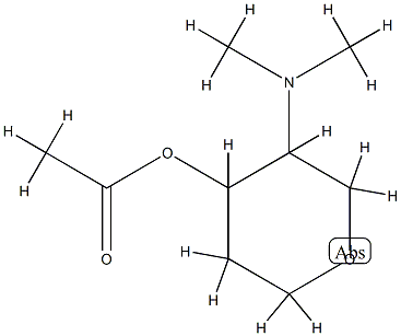 Pentitol, 1,5-anhydro-2,4-dideoxy-2-(dimethylamino)-, 3-acetate (9CI) CAS#: 757132-30-2