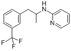 Phenethylamine, alpha-methyl-N-(2-pyridyl)-m-trifluoromethyl- CAS#: 73758-33-5