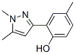 Phenol, 2-(1,5-dimethyl-1H-pyrazol-3-yl)-4-methyl- (9CI) CAS#: 771485-98-4
