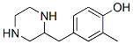 Phenol, 2-methyl-4-(2-piperazinylmethyl)- (9CI) CAS#: 791046-92-9