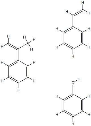 Phenol, polymer with ethenylbenzene and (1-methylethenyl)benzene CAS#: 77939-50-5