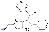 Phenyl[2-phenyl-5-(sulfanylmethyl)-2,3,3a,6a-tetrahydrofuro[2,3-d]isox azol-3-yl]methanone CAS#: 77541-42-5