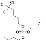 Phosphoric acid dibutyl 5,5,5-trichloropentyl ester CAS#: 814-32-4