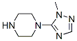 Piperazine, 1-(1-methyl-1H-1,2,4-triazol-5-yl)- (9CI) CAS#: 774130-76-6