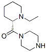 Piperazine, 1-[[(2S)-1-ethyl-2-piperidinyl]carbonyl]- (9CI) CAS#: 786632-89-1