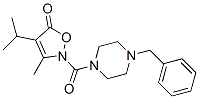 Piperazine,  1-[[3-methyl-4-(1-methylethyl)-5-oxo-2(5H)-isoxazolyl]carbonyl]-4-(phenylmethyl)-  (9CI) CAS#: 706804-17-3