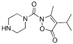 Piperazine,  1-[[3-methyl-4-(1-methylethyl)-5-oxo-2(5H)-isoxazolyl]carbonyl]-  (9CI) CAS#: 706804-13-9
