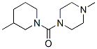 Piperazine, 1-methyl-4-[(3-methyl-1-piperidinyl)carbonyl]- (9CI) CAS#: 785011-13-4