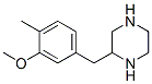 Piperazine, 2-[(3-methoxy-4-methylphenyl)methyl]- (9CI) CAS#: 786626-22-0