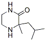 Piperazinone, 3-methyl-3-(2-methylpropyl)- (9CI) CAS#: 78551-70-9