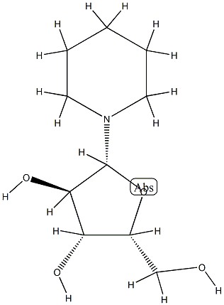 Piperidine, 1-ba-D-xylofuranosyl- (9CI) CAS#: 761362-88-3
