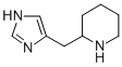 Piperidine,  2-(1H-imidazol-4-ylmethyl)-  (9CI) CAS#: 746604-42-2