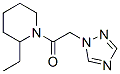 Piperidine, 2-ethyl-1-(1H-1,2,4-triazol-1-ylacetyl)- (9CI) CAS#: 783293-50-5