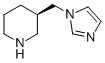 Piperidine, 3-(1H-imidazol-1-ylmethyl)-, (3R)- (9CI) CAS#: 763919-35-3