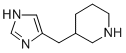 Piperidine,  3-(1H-imidazol-4-ylmethyl)-  (9CI) CAS#: 710278-27-6