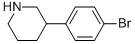 Piperidine, 3-(4-bromophenyl)- CAS#: 769944-72-1