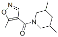 Piperidine, 3,5-dimethyl-1-[(5-methyl-4-isoxazolyl)carbonyl]- (9CI) CAS#: 794549-17-0