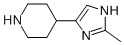 Piperidine, 4-(2-methyl-1H-imidazol-4-yl)- (9CI) CAS#: 757159-24-3