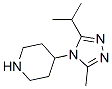 Piperidine, 4-[3-methyl-5-(1-methylethyl)-4H-1,2,4-triazol-4-yl]- (9CI) CAS#: 795310-37-1