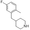 Piperidine, 4-[(5-fluoro-2-methylphenyl)methyl]- (9CI) CAS#: 782504-69-2