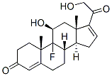 Pregna-4,16-diene-3,20-dione, 9-fluoro-11beta,21-dihydroxy- CAS#: 802-71-1