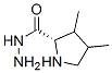 Proline,  3,4-dimethyl-,  hydrazide CAS#: 77859-26-8