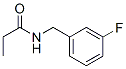 Propanamide,  N-[(3-fluorophenyl)methyl]- CAS#: 727731-91-1