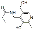 Propanamide, N-[[3-hydroxy-5-(hydroxymethyl)-2-methyl-4-pyridinyl]methyl]- (9CI) CAS#: 792153-41-4