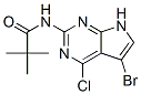 Propanamide, N-(5-bromo-4-chloro-7H-pyrrolo[2,3-d]pyrimidin-2-yl)-2,2-dimethyl- CAS#: 737792-28-8