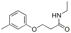 Propanamide, N-ethyl-3-(3-methylphenoxy)- (9CI) CAS#: 784188-61-0
