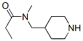 Propanamide,  N-methyl-N-(4-piperidinylmethyl)- CAS#: 767603-90-7