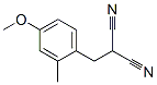 Propanedinitrile, [(4-methoxy-2-methylphenyl)methyl]- (9CI) CAS#: 771549-71-4