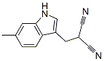 Propanedinitrile, [(6-methyl-1H-indol-3-yl)methyl]- (9CI) CAS#: 771526-85-3