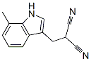 Propanedinitrile, [(7-methyl-1H-indol-3-yl)methyl]- (9CI) CAS#: 771526-87-5