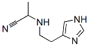 Propanenitrile,  2-[[2-(1H-imidazol-4-yl)ethyl]amino]-  (9CI) CAS#: 765840-64-0