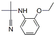 Propanenitrile, 2-[(2-ethoxyphenyl)amino]-2-methyl- (9CI) CAS#: 704879-42-5