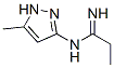 Propanimidamide,  N-(5-methyl-1H-pyrazol-3-yl)- CAS#: 788794-68-3