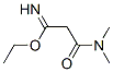 Propanimidic acid, 3-(dimethylamino)-3-oxo-, ethyl ester (9CI) CAS#: 754914-00-6
