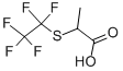 Propanoic acid, 2-[(1,1,2,2,2-pentafluoroethyl)thio]- CAS#: 77758-95-3