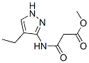 Propanoic acid, 3-[(4-ethyl-1H-pyrazol-3-yl)amino]-3-oxo-, methyl ester (9CI) CAS#: 779353-62-7