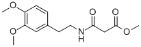 Propanoic  acid,3-[[2-(3,4-dimethoxyphenyl)ethyl]amino]-3-oxo-,methyl  ester CAS#: 79641-42-2