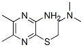 Pyrazinamine, 3-[[2-(dimethylamino)ethyl]thio]-5,6-dimethyl- (9CI) CAS#: 780709-62-8