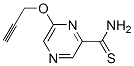 Pyrazinecarbothioamide, 6-(2-propynyloxy)- (9CI) CAS#: 717848-05-0