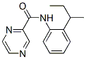 Pyrazinecarboxamide, N-[2-(1-methylpropyl)phenyl]- (9CI) CAS#: 726198-30-7