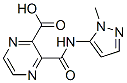 Pyrazinecarboxylic acid, 3-[[(1-methyl-1H-pyrazol-5-yl)amino]carbonyl]- (9CI) CAS#: 700347-27-9