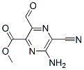 Pyrazinecarboxylic acid, 6-amino-5-cyano-3-formyl-, methyl ester (9CI) CAS#: 79722-45-5