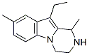 Pyrazino[1,2-a]indole, 10-ethyl-1,2,3,4-tetrahydro-1,8-dimethyl- (9CI) CAS#: 741209-30-3