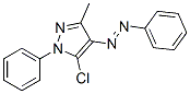 Pyrazole, 5-chloro-3-methyl-1-phenyl-4-phenylazo- CAS#: 76492-71-2